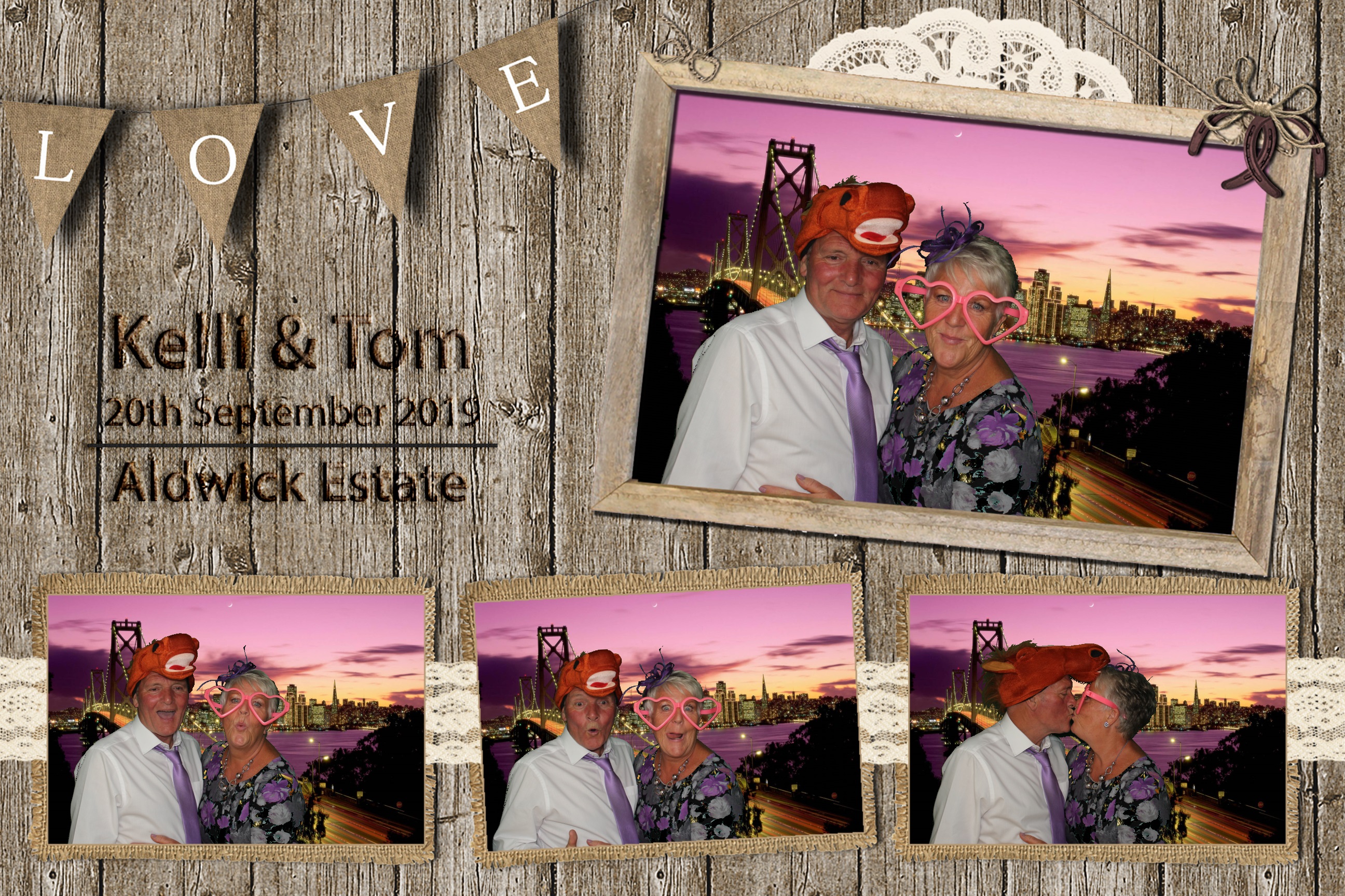 Kelli & Tom's Wedding | View more photos from the event at images.mobile-photo-booth.com/u/MobilePhotoBoothUK/Kelli-Toms-Wedding